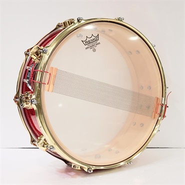 dw USED 中古 Collector's Maple 14''×5'' Snare Drum - Red Sparkle【委託品】 画像6
