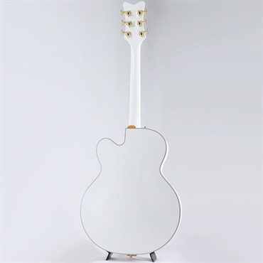 GRETSCH Falcon Hollow Body with String-Thru Bigsby and Gold Hardware (White/Ebony) 画像2