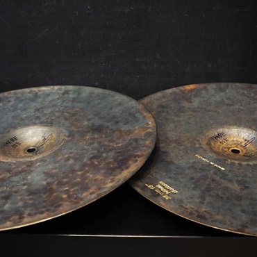 Bosphorus USED 中古 Painite HiHat 15'' pair [Top:1138g / Bottom:1320g] 画像7