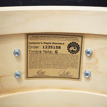 dw DRS26514SSC104 [Collector's Santa Monica 14×6.5 / Amber Satin Oil]【店頭展示特価品】 画像10
