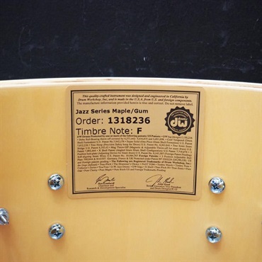 dw DRJ26514SSC101 [Collector's Jazz Series Maple/Gum 14×6.5 / Natural Satin Oil]【店頭展示特価品】 画像8
