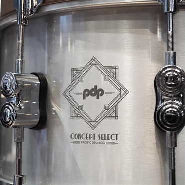 pdp by DW PDSN6514CSAL [Concept Select 3mm Aluminum Snare w/Walnut Hoop 14×6.5]【店頭展示特価品】 画像1