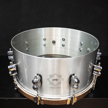 pdp by DW PDSN6514CSAL [Concept Select 3mm Aluminum Snare w/Walnut Hoop 14×6.5]【店頭展示特価品】 画像6