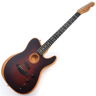 Fender Acoustics American Acoustasonic Telecaster All-Mahogany (Bourbon Burst) 【特価】 画像1