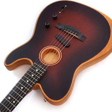 Fender Acoustics American Acoustasonic Telecaster All-Mahogany (Bourbon Burst) 【特価】 画像5