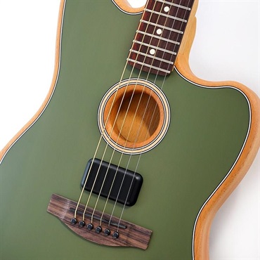 Fender Acoustics Acoustasonic Player Jazzmaster (Antique Olive) 【特価】 画像3