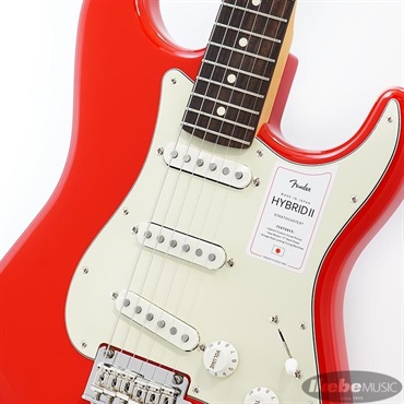Fender Made in Japan Hybrid II Stratocaster (Modena Red/Rosewood) 【特価】 画像3