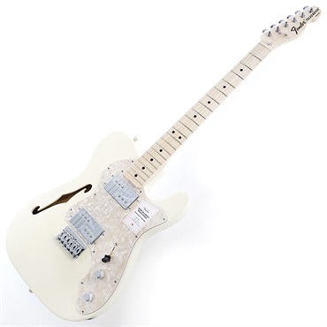 Fender Made in Japan Traditional 70s Telecaster Thinline (Olympic White/Maple) 【特価】 画像1