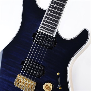 MAYONES Regius 6 (Trans Dirty Blue Burst Gloss w/Glod Hardware) 【特価】 画像3
