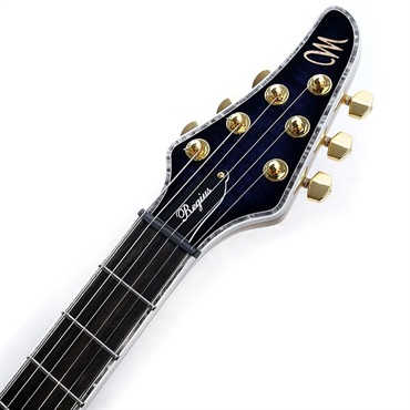 MAYONES Regius 6 (Trans Dirty Blue Burst Gloss w/Glod Hardware) 【特価】 画像8