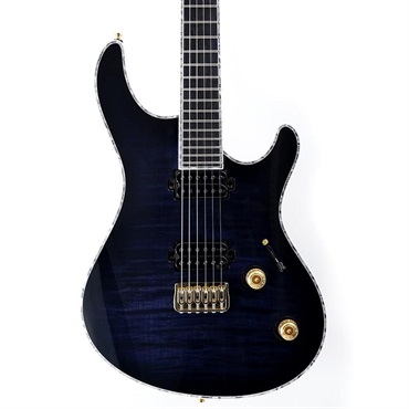MAYONES Regius 6 (Trans Dirty Blue Burst Gloss w/Glod Hardware) 【特価】 画像9