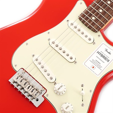 Fender Made in Japan Hybrid II Stratocaster (Modena Red/Rosewood) 【特価】 画像3