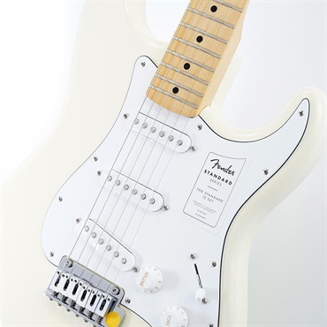 Fender Standard Series Standard Stratocaster (Olympic White/Maple) 【特価】 画像3
