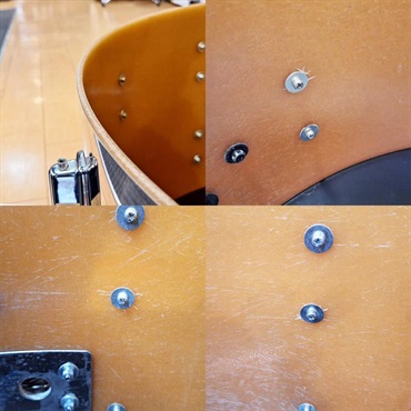 Pearl 【プライスダウン！】USED 中古 70s FiberGlass Shell 24×14 Bass Drum [Made In Japan] 画像10