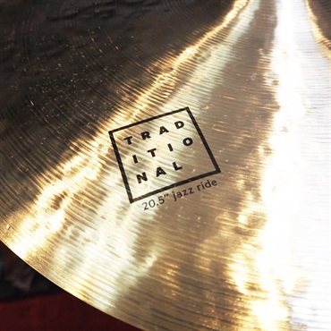 Istanbul／Agop 【イケベ楽器店創業50周年記念モデル】Traditional Jazz Ride 20.5'' 【#36/1884g】 画像1