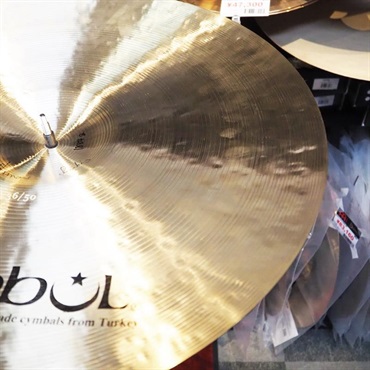 Istanbul／Agop 【イケベ楽器店創業50周年記念モデル】Traditional Jazz Ride 20.5'' 【#36/1884g】 画像8