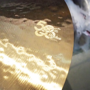 Istanbul／Agop 【イケベ楽器店創業50周年記念モデル】Traditional Jazz Ride 20.5'' 【#47/1924g】 画像2