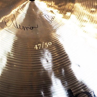 Istanbul／Agop 【イケベ楽器店創業50周年記念モデル】Traditional Jazz Ride 20.5'' 【#47/1924g】 画像9