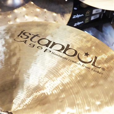 Istanbul／Agop 【イケベ楽器店創業50周年記念モデル】Traditional Jazz Ride 20.5'' 【#19/1946g】 画像3