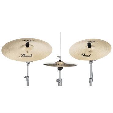Pearl BRD-1[BRD Brass Cymbal Set / 20''Ride，16''Crash，14''Hats，ソフトケース付属] 画像5