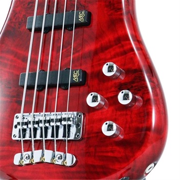 Warwick Pro Series Streamer LX 5st Birdseye Poplar Top (Dark Bleached Red TP HP) [Ikebe 50th Anniversary Special Edition] #013957 画像3