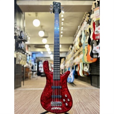 Warwick Pro Series Streamer LX 5st Birdseye Poplar Top (Dark Bleached Red TP HP) [Ikebe 50th Anniversary Special Edition] #13991 画像1