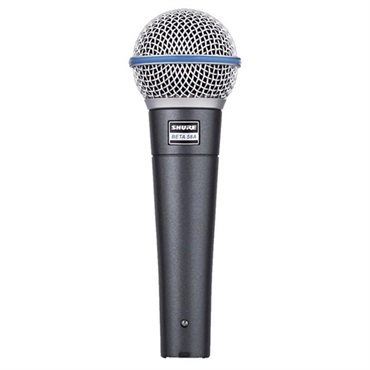 SHURE BETA 58A-J【PASSGO REDマイクケーブルセット(XLR-XLR)3.0ｍ】(BETA58A)(国内正規品2年保証)(シュア)(ダイナミックマイク) 画像1