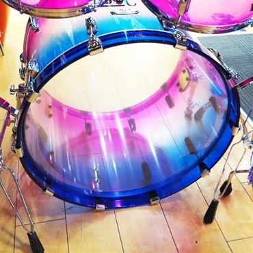 Pearl CRB524P/C #734 [CRYSTAL BEAT 4pc Drum Shell Pack / Cotton Candy Fade] [ユニバーサルクランプ付属]【Pearl80周年/2026年限定カラー】 画像8