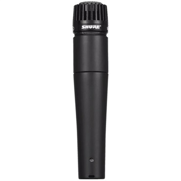 SHURE SM57-LCE【PASSGO BLUEマイクケーブルセット(XLR-XLR)5.0ｍ】(国内正規品2年保証)(シュア)(定番ダイナミックマイク)(楽器・ギターレコーディング定番) 画像1