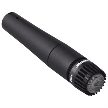 SHURE SM57-LCE【PASSGO BLUEマイクケーブルセット(XLR-XLR)5.0ｍ】(国内正規品2年保証)(シュア)(定番ダイナミックマイク)(楽器・ギターレコーディング定番) 画像2