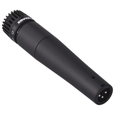 SHURE SM57-LCE【PASSGO BLUEマイクケーブルセット(XLR-XLR)5.0ｍ】(国内正規品2年保証)(シュア)(定番ダイナミックマイク)(楽器・ギターレコーディング定番) 画像3