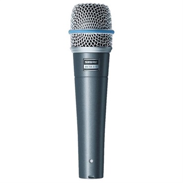 SHURE BETA 57A-J【PASSGO BLUEマイクケーブルセット(XLR-XLR)5.0ｍ】(国内正規品2年保証)(シュア)(ダイナミックマイク)(BETA57A) 画像1