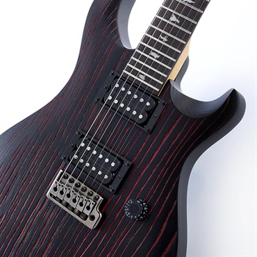 P.R.S. USED 中古 SE Swamp Ash CE 24 Sandblasted Limited Edition (Sandblasted Red) SN.CTIG035279 画像3