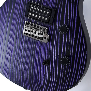 P.R.S. USED 中古 SE Swamp Ash CE 24 Sandblasted Limited Edition (Sandblasted Purple) SN.CTIG034202 画像4