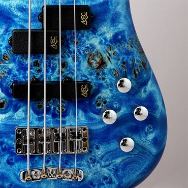 Warwick Pro Series Streamer LX 4st Birdseye Poplar Top (Bleached Blue TP HP) [Ikebe 50th Anniversary Special Edition] #013973 画像8