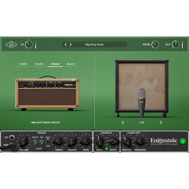Universal Audio 【UAD Half Yearly Sale！】Enigmatic '82 Overdrive Special Amp (アンプシミュレーター)(アンプトーン)(プラグインソフト)(ブティックアンプ)(オンライン納品)(2時間以内に納品) 画像1