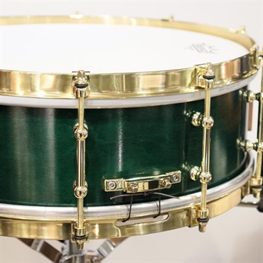 riddim Custom Order. Vintage Maple 14''×5'' Snare Drum - Orive Green【店頭展示特価品】 画像4