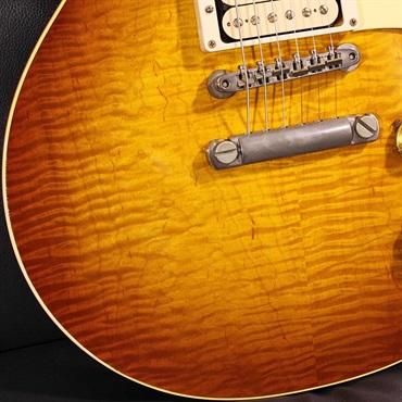 Gibson 【GIBSON×AQUBEストラッププレゼント】Murphy Lab 1959 Les Paul Standard Reissue R-Top Light Aged Dark Iced Tea Burst SN. 951936 画像5