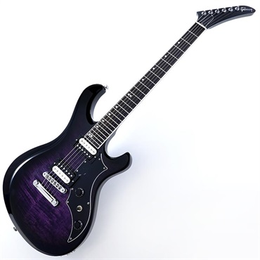 Gibson 【GIBSON×AQUBEストラッププレゼント】Victory Figured Top (Dark Purple Burst) SN.210050209 画像1