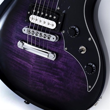 Gibson 【GIBSON×AQUBEストラッププレゼント】Victory Figured Top (Dark Purple Burst) SN.210050209 画像4