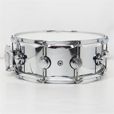 dw USED 中古 DW-ST7 1455SD/STEEL/C[Collector's Metal Chrome Over Steel Snare Drum 14×5.5] 画像1