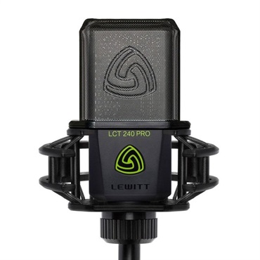 LEWITT LCT 240 PRO Vocal Set 【PASSGO BLUEマイクケーブルセット(XLR-XLR)3.0ｍ】(ルーイット)(コンデンサーマイク)(LCT240PRO)(専用サスペンション)(マグネットポップフィルター)(LCT240PRO) 画像1