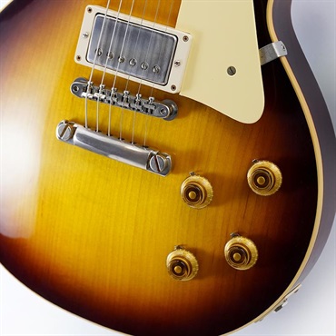 Gibson 1958 Les Paul Standard Reissue VOS (Bourbon Burst) SN.85833 画像4