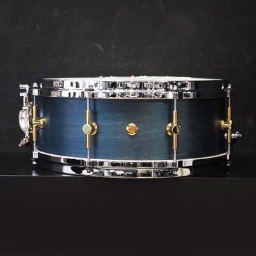 CANOPUS USED 中古 MO Snare Drum 14×5.5 w/Die Cast Hoops - Indigo Oil [MO-1455DH] 画像1