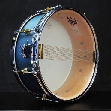 CANOPUS USED 中古 MO Snare Drum 14×5.5 w/Die Cast Hoops - Indigo Oil [MO-1455DH] 画像4