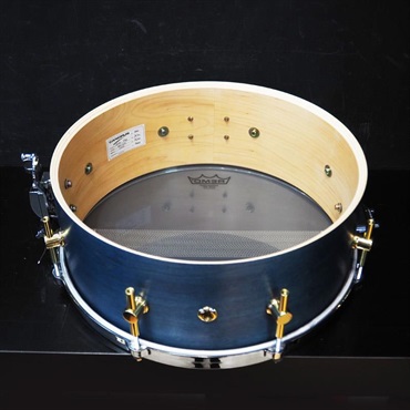 CANOPUS USED 中古 MO Snare Drum 14×5.5 w/Die Cast Hoops - Indigo Oil [MO-1455DH] 画像8