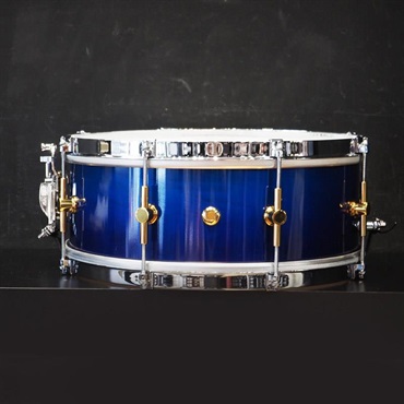 CANOPUS USED 中古 M-1455 [The Maple Snare Drum 14×5.5 - Royal Fade LQ/ブラス・シングルフランジフープ仕様] 画像1