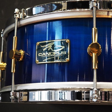 CANOPUS USED 中古 M-1455 [The Maple Snare Drum 14×5.5 - Royal Fade LQ/ブラス・シングルフランジフープ仕様] 画像2