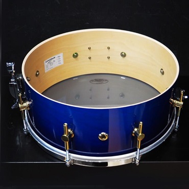CANOPUS USED 中古 M-1455 [The Maple Snare Drum 14×5.5 - Royal Fade LQ/ブラス・シングルフランジフープ仕様] 画像9