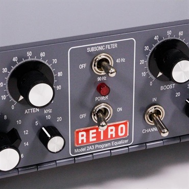 Retro Instruments USED 中古 Model 2A3 Program equalizer (レトロインストゥルメント)(Dual Program EQ)(真空管)(2ch) 画像2